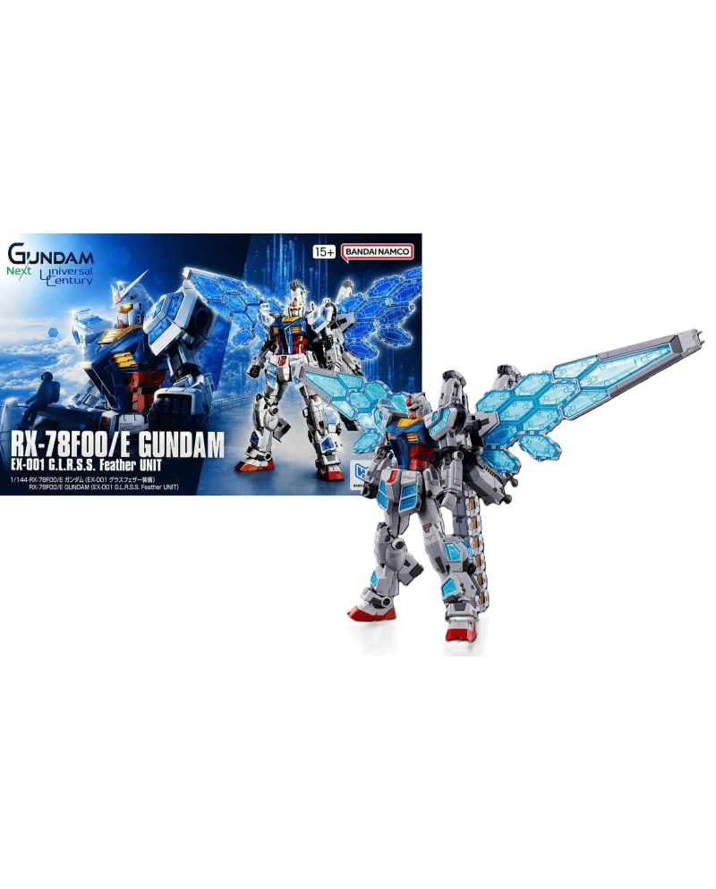 GUNDAM - 1/144 RX-78F00/E (EX-001 G.L.R.S.S. Feather Unit) - Model Kit - vue principale
