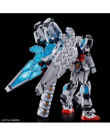 GUNDAM - 1/144 RX-78F00/E (EX-001 G.L.R.S.S.) Chemical - Model Kit - vue de profil