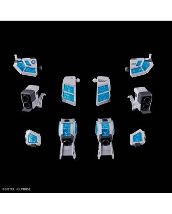 GUNDAM - 1/144 RX-78F00/E (EX-001 G.L.R.S.S.) Chemical - Model Kit - vue de dos