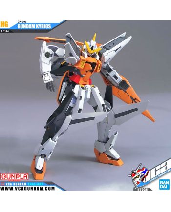 GUNDAM - HG 1/144 00 GN-003 Gundam Kyrios - Model Kit - vue de face