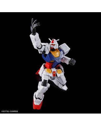 GUNDAM - Entry Grade 1/144 RX-78F00/E Gundam - Model Kit - vue de profil