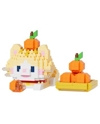 KAWAII BOX - Happy Cat - Kit de Construction (6pcs) 310 à 420pcs - vue de profil