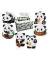 KAWAII BOX - Happy Panda - Kit de Construction (6pcs) 300 à 355pcs - vue principale