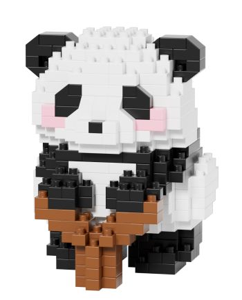 KAWAII BOX - Happy Panda - Kit de Construction (6pcs) 300 à 355pcs - vue de dos