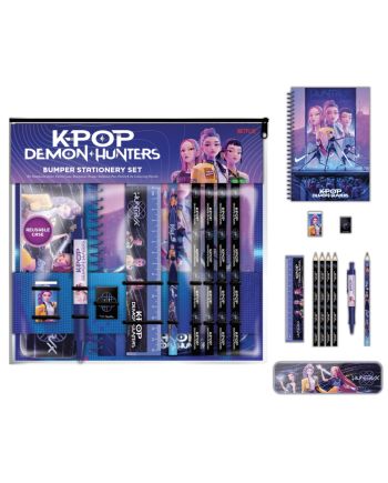 Set de papeterie A5 K-Pop Demon Hunters édité par Pyramid