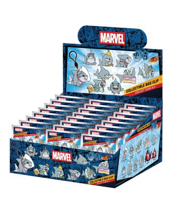 MARVEL RIVALS - Jeff Series 17 - 3D Foam Bag Clip (Display 24 Pcs) - vue principale