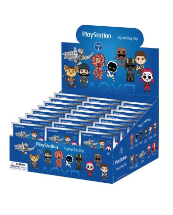 PLAYSTATTION - Series 2 - 3D Foam Bag Clip (Display 24 Pcs) - vue principale