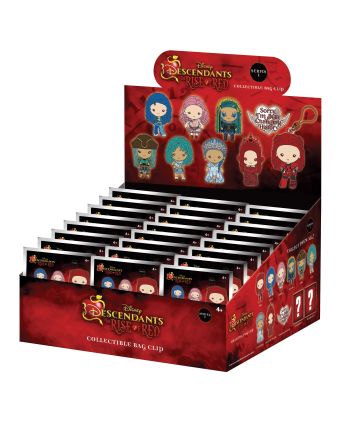 DESCENDANTS - Series 1 - 3D Foam Bag Clip (Display 24 Pcs) - vue principale