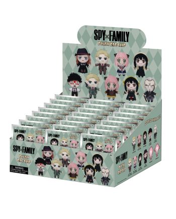 SPY X FAMILY - Plush Bag Clip (Display 24 Pcs) - vue principale