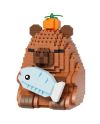 KAWAII BOX - Happy Capybara - Kit de Construction (6pcs) 405 à 615pcs - vue de face