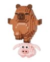 KAWAII BOX - Happy Capybara - Kit de Construction (6pcs) 405 à 615pcs - vue de profil
