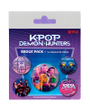 K-POP DEMON HUNTERS - Pack 5 Badges - vue principale