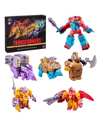 TRANSFORMERS - Decepticon Monstructor - Fig. Age of the Primes 16.5cm - vue principale