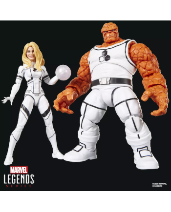 MARVEL - The Thing & Marvel's Invisible - Figurine Legends Series15cm - vue principale