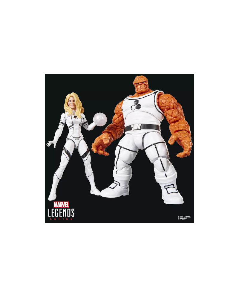 MARVEL - The Thing & Marvel's Invisible - Figurine Legends Series15cm - vue principale