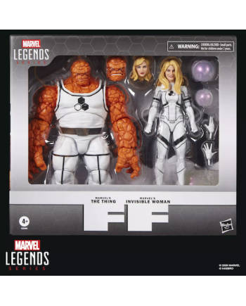 MARVEL - The Thing & Marvel's Invisible - Figurine Legends Series15cm - vue de detail