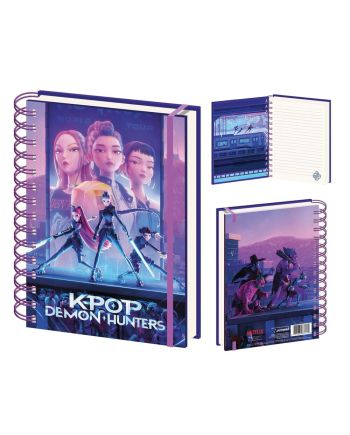 K-POP DEMON HUNTERS - Carnet de notes A5 - vue principale