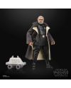 MANDALORIAN & GROGU - Imperial Warlord - Figurine Black Series 15cm - vue de profil