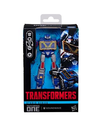 TRANSFORMERS ONE - Soundwave - Figurine Studio Series 13cm - vue de detail