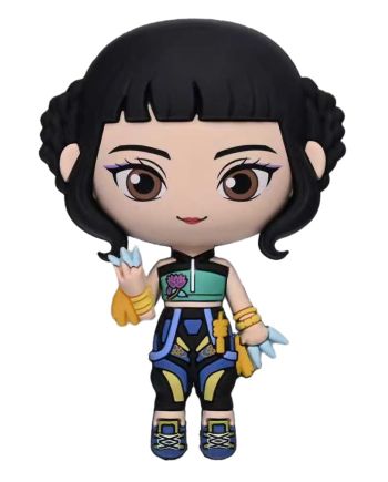 K-POP DEMON HUNTER - Zoey - Aimant à collectionner en mousse 3D - vue principale
