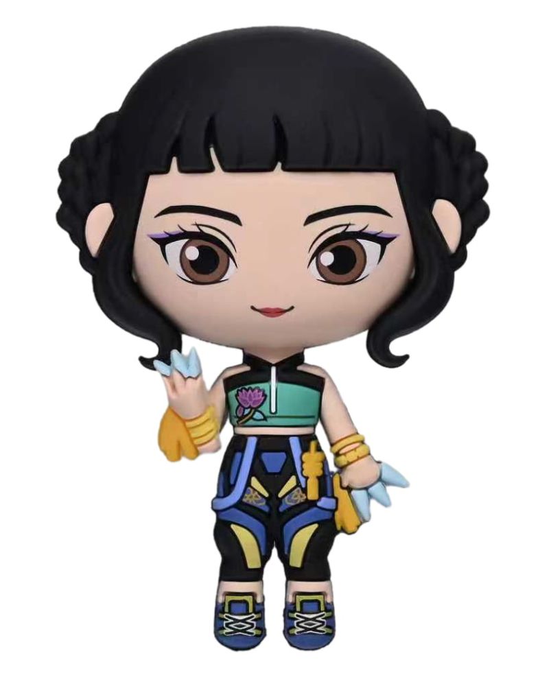 K-POP DEMON HUNTER - Zoey - Aimant à collectionner en mousse 3D - vue principale