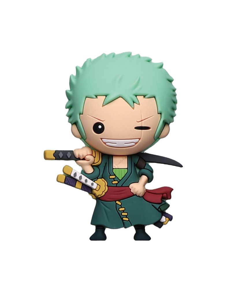 ONE PIECE - Zoro - Aimant à collectionner en mousse 3D - vue principale