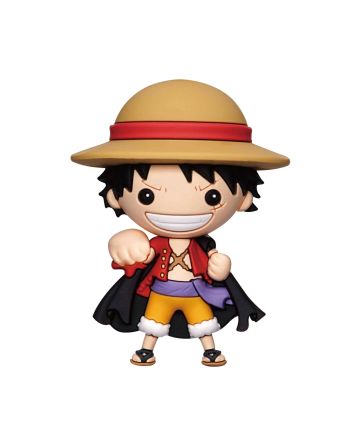 ONE PIECE - Luffy With Cape - Aimant à collectionner en mousse 3D - vue principale