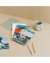 HOKUSAI - La Grande Vague - Pack de 3 Notebooks - Format A5 - vue de face