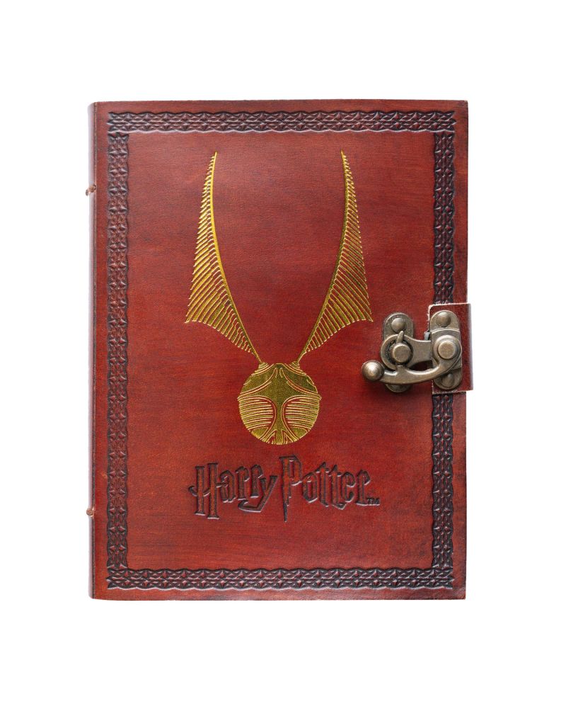 HARRY POTTER - Notebook en Cuir Vegan - Format A5 - vue principale