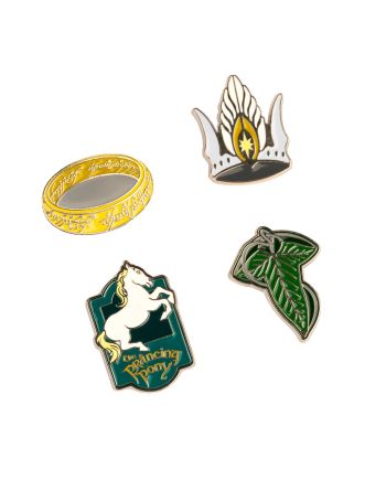 LE SEIGNEUR DES ANNEAUX - Set de 4 Pin's - vue principale
