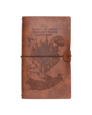 HARRY POTTER - Carte du Maraudeur - Carnet de voyage - vue principale