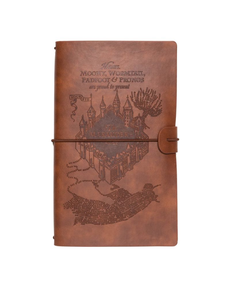 HARRY POTTER - Carte du Maraudeur - Carnet de voyage - vue principale