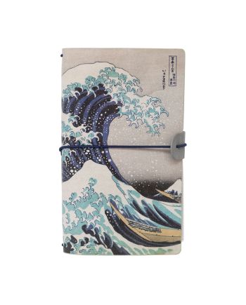 HOKUSAI - La Grande Vague - Carnet de Voyage - Format A5 - vue principale