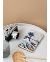 HOKUSAI - La Grande Vague - Carnet de Voyage - Format A5 - vue de profil