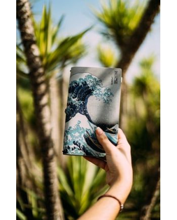 HOKUSAI - La Grande Vague - Carnet de Voyage - Format A5 - vue de detail