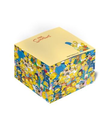 LES SIMPSONS - Springfields - Mémo Bloc-Notes Adhésif - vue principale