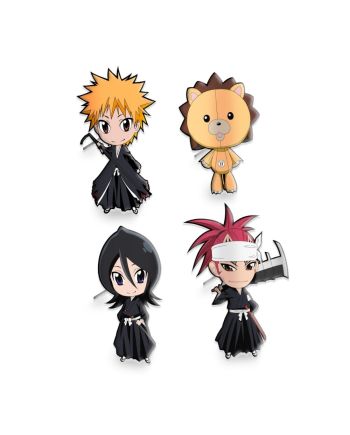 BLEACH - Set de 4 Pin's - vue principale