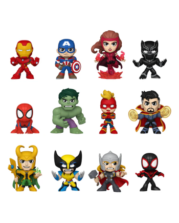 MARVEL NEW CLASSICS - Mystery Minis (BOX 12 Figurines) - vue de face