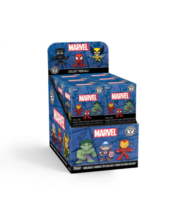MARVEL NEW CLASSICS - Mystery Minis (BOX 12 Figurines) - vue de profil