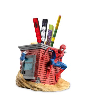 SPIDER-MAN - Cheminée - Set de Papeterie avec Pot 3D - vue principale