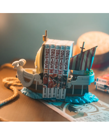 ONE PIECE NETFLIX - Merry - Serre-Livres - vue de face