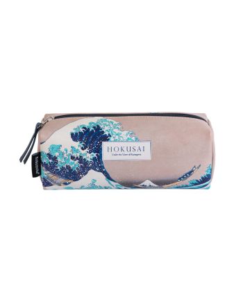 Trousse Hokusai La Grande Vague vue de face - JB Manga Shop