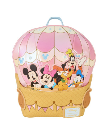 DISNEY - Mickey "Hot air balloon" - Mini Backpack LoungeFly