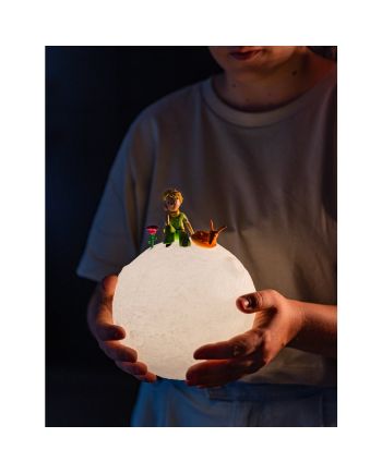 LE PETIT PRINCE - Lune - Lampe Décorative - 19cm - vue de profil