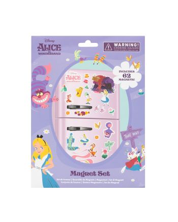 ALICE AUX PAYS DES MERVEILLES - Chat du Cheshire - Set de Magnets - vue principale