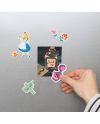 ALICE AUX PAYS DES MERVEILLES - Chat du Cheshire - Set de Magnets - vue de profil