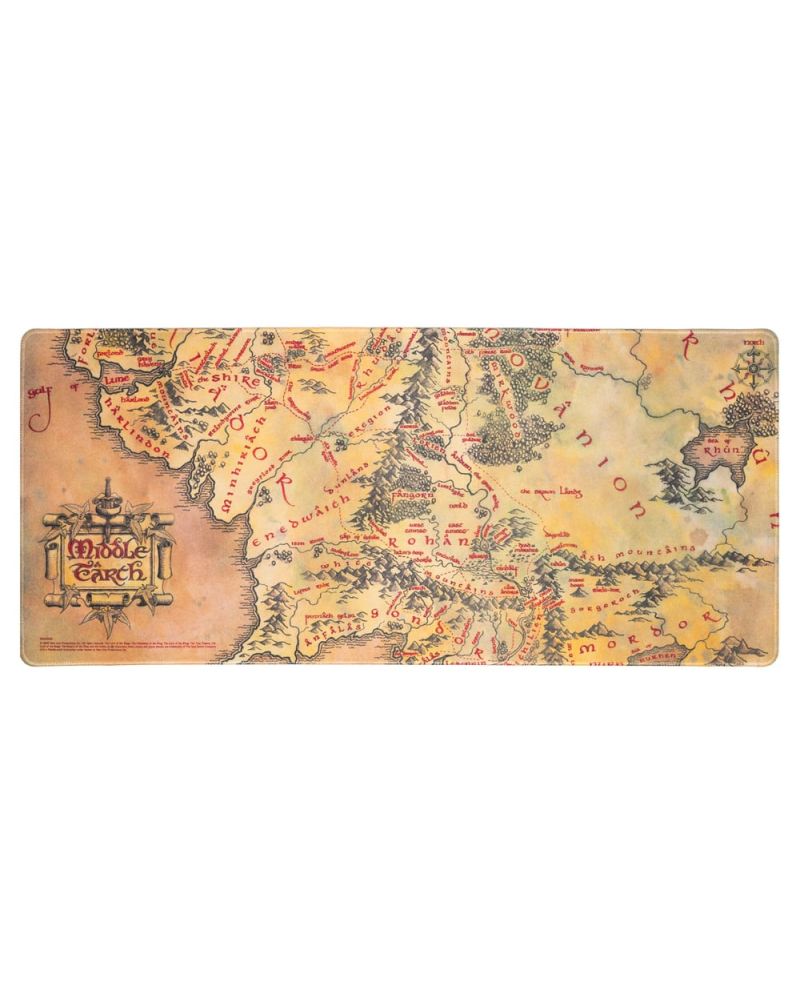 LE SEIGNEUR DES ANNEAUX - Terre du Milieu - Tapis de Bureau XL - vue principale