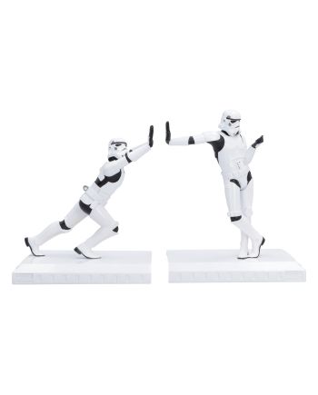 STAR WARS - Stormtrooper Working hardly hard - Serre-Livres 18.5cm - vue de face