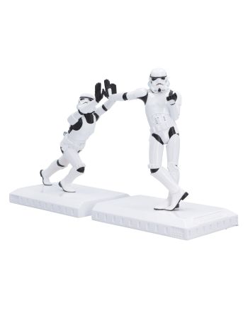 STAR WARS - Stormtrooper Working hardly hard - Serre-Livres 18.5cm - vue de profil