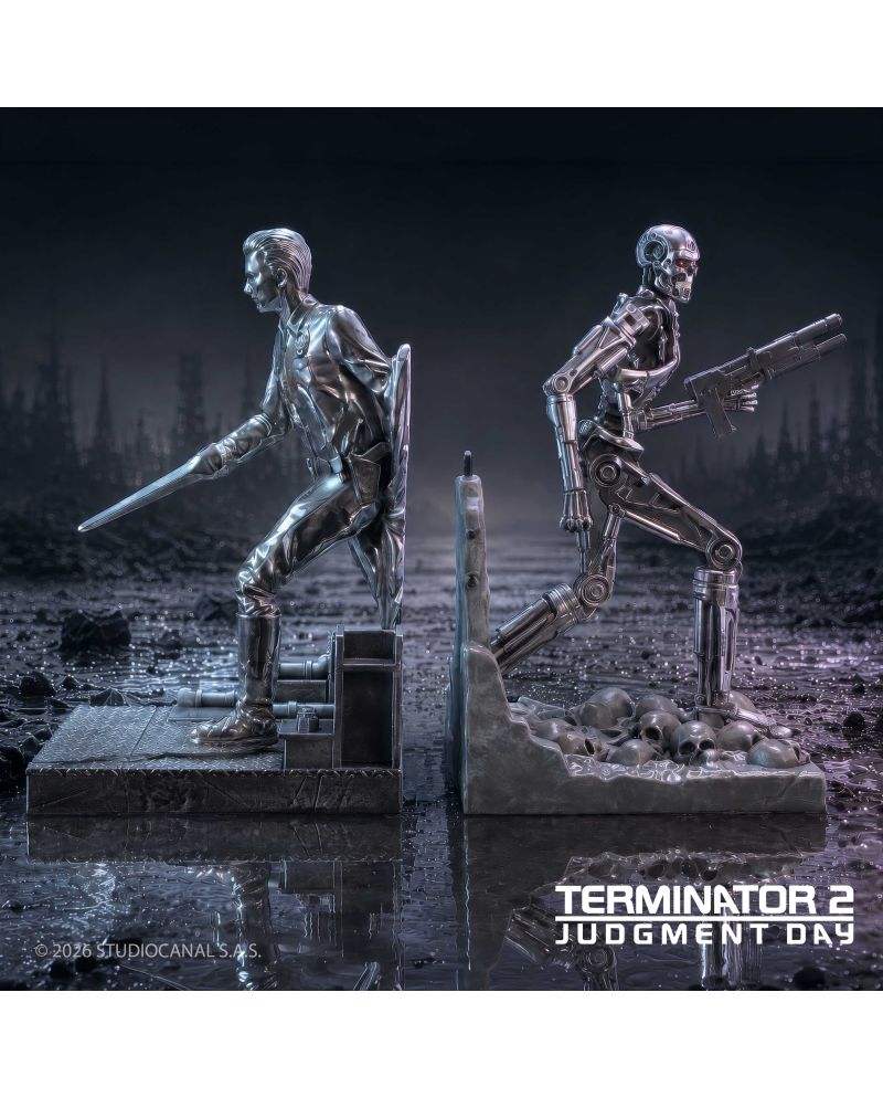 TERMINATOR - T-1000 vs T-800 - Serre-Livres 18.5cm - vue principale